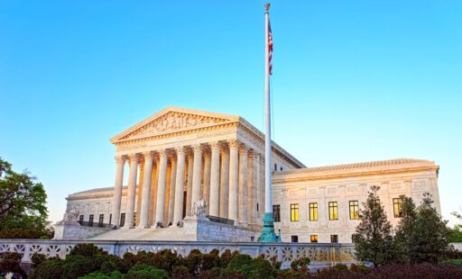 United States Supreme Court Building is one of the National Historic Landmarks.